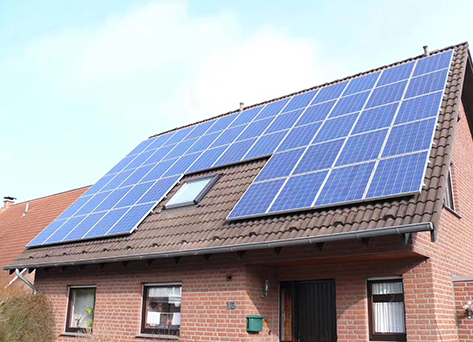 Cas de toit solaire PV au Japon